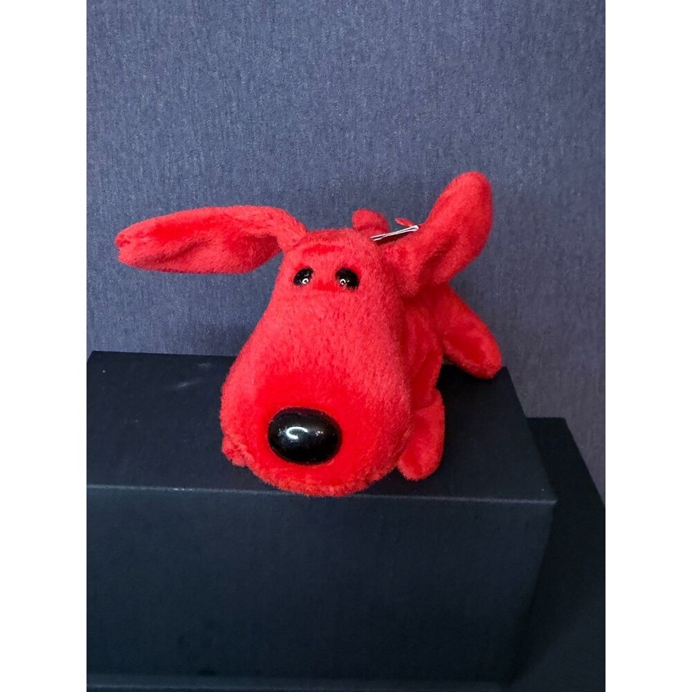 Ty Beanie Baby Rover Red Dog 1996 5th Gen Hang Tag Retired Plush PVC Pellets